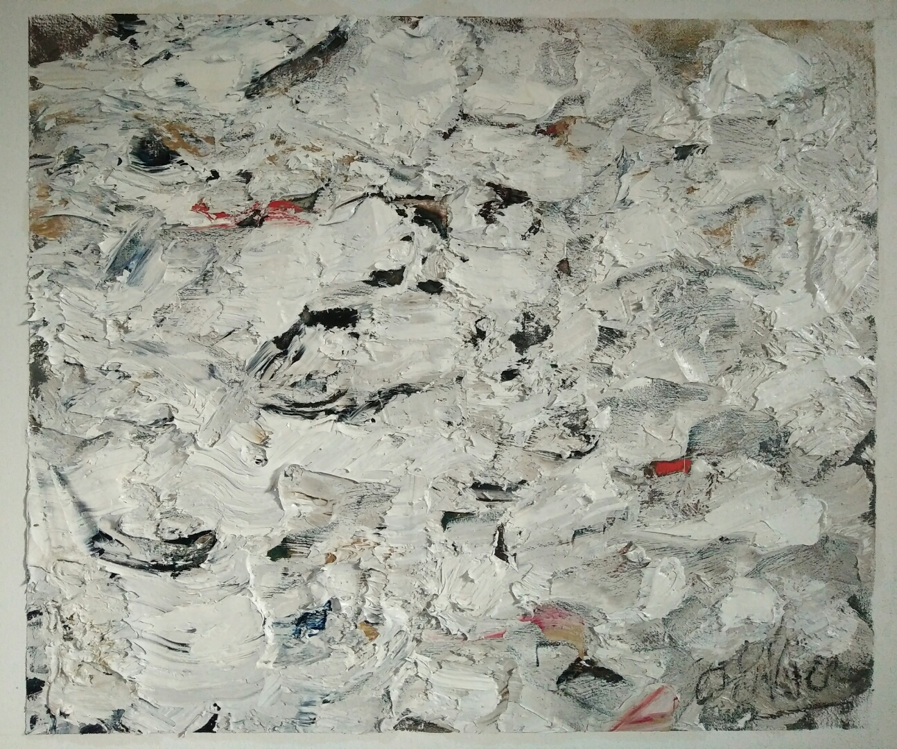"Abstraction"/Oil on canvas/60cmX50cm
