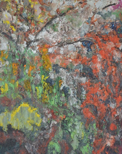 MacKean park. oil on canvas. 70 x 50 cm