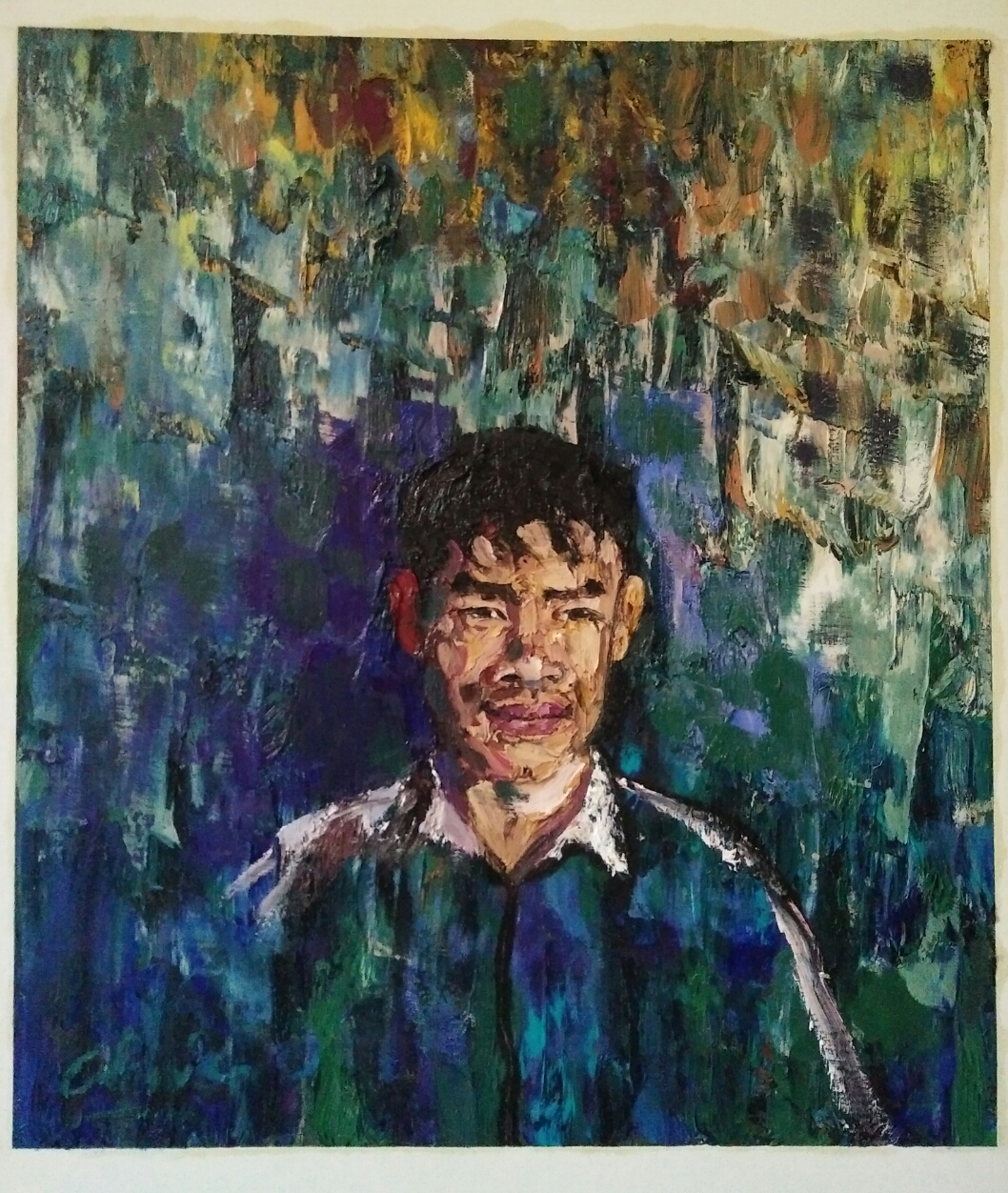 "Noi"/oil on canvas/65cmX57cm